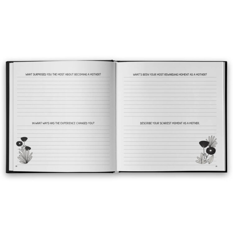 In my mothers words story memory journal mother