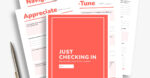 Just Checking In: Relationship Check-In Printable Journal for Couples