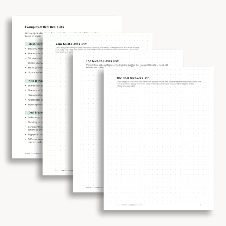 stacked PDF printable pages from the right fit relationship needs workbook.